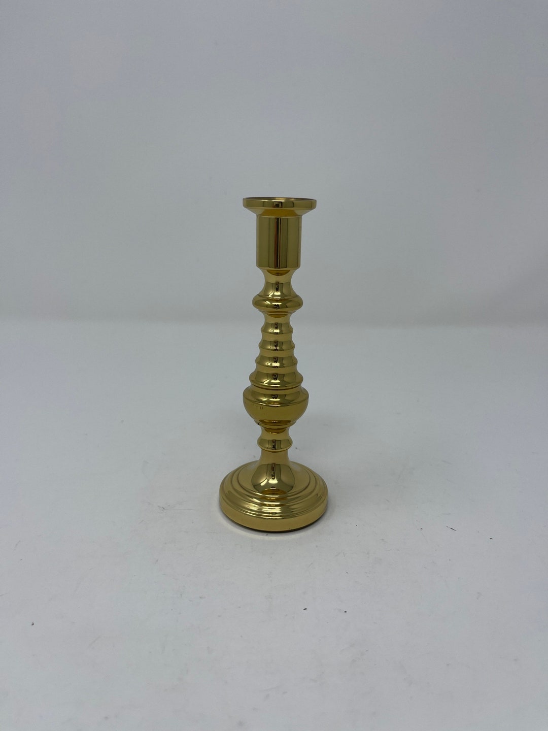 Vintage Mini Baldwin Brass Candlestick Holder Etsy