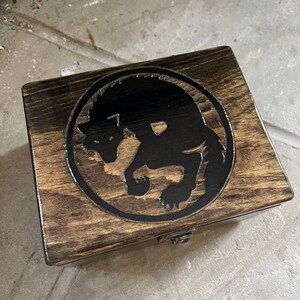 Werewolf Handmade Wooden Box