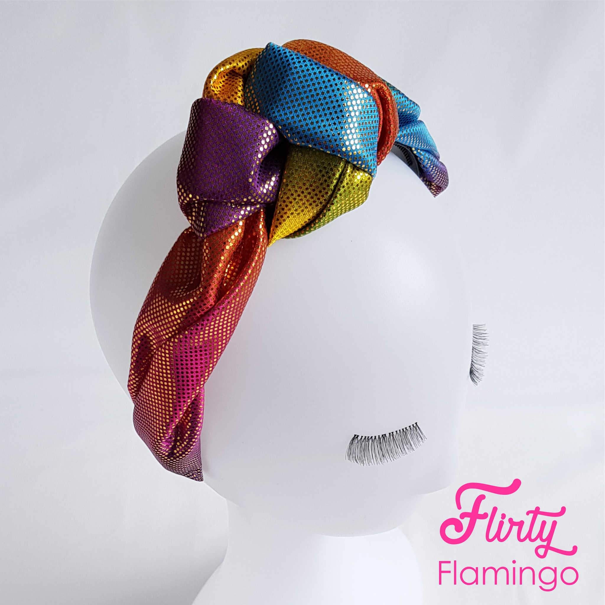 Rainbow Knot Headband Top Knot Headband Knot Headband Etsy UK