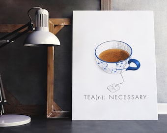 Thee (n): noodzakelijk, tea time, digitale download