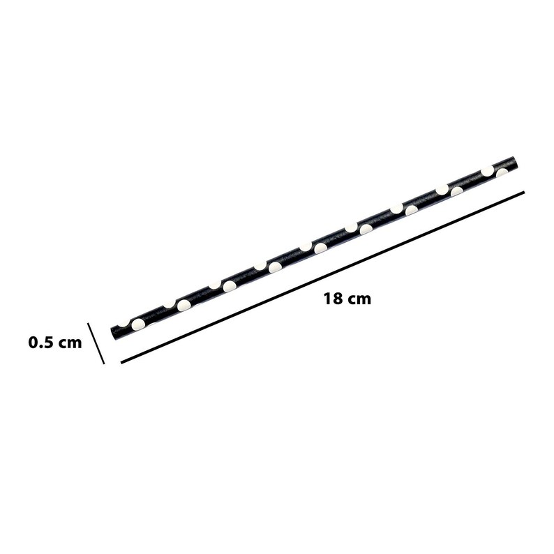 Pastel Yellow Stripe Paper Party Straws 48 pack