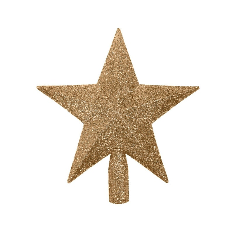 3D Glitter Star Christmas Tree Topper Decoration choose Etsy UK