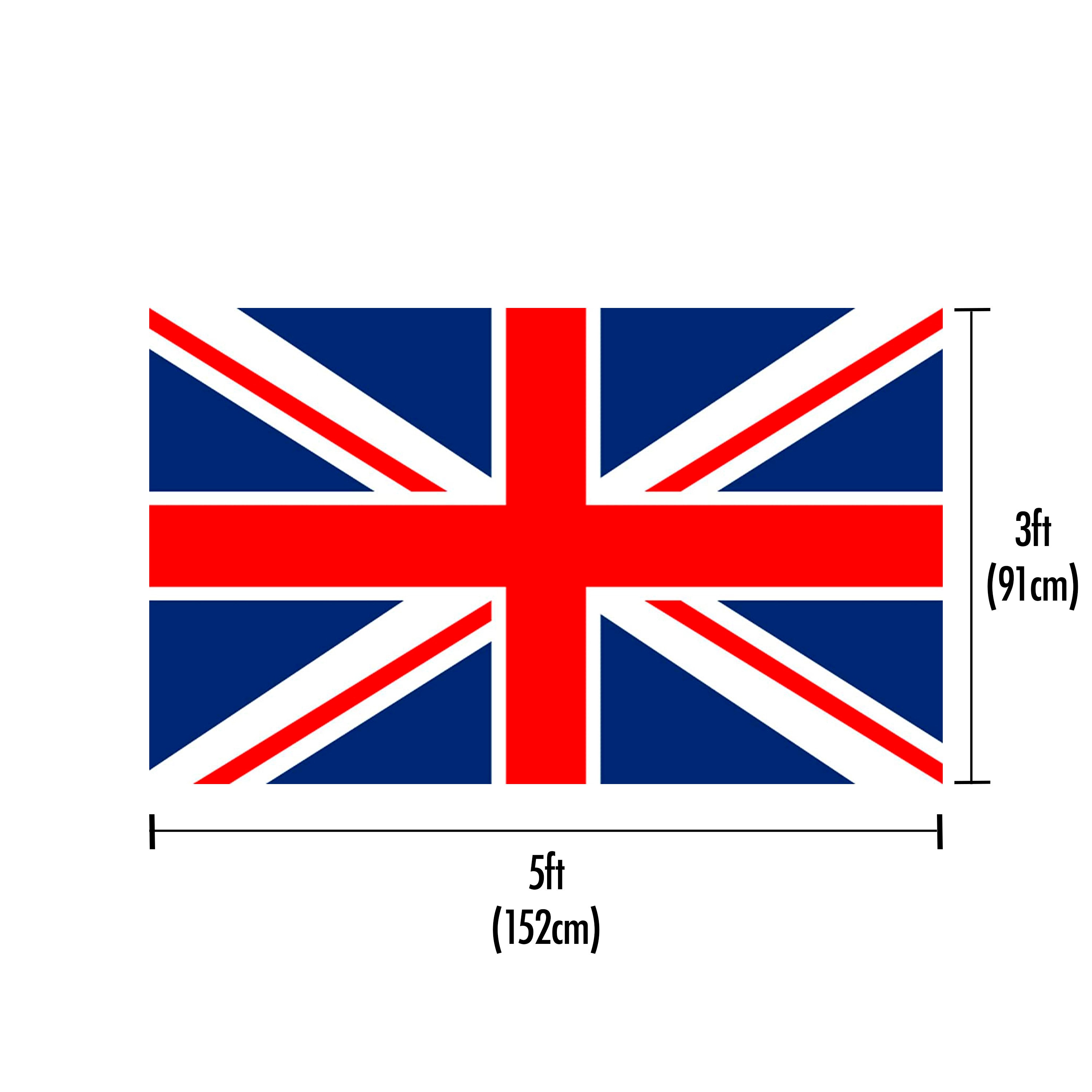 Union Jack Flag Jubilee Great Britain 5ft X3ft / 152cm X Etsy UK