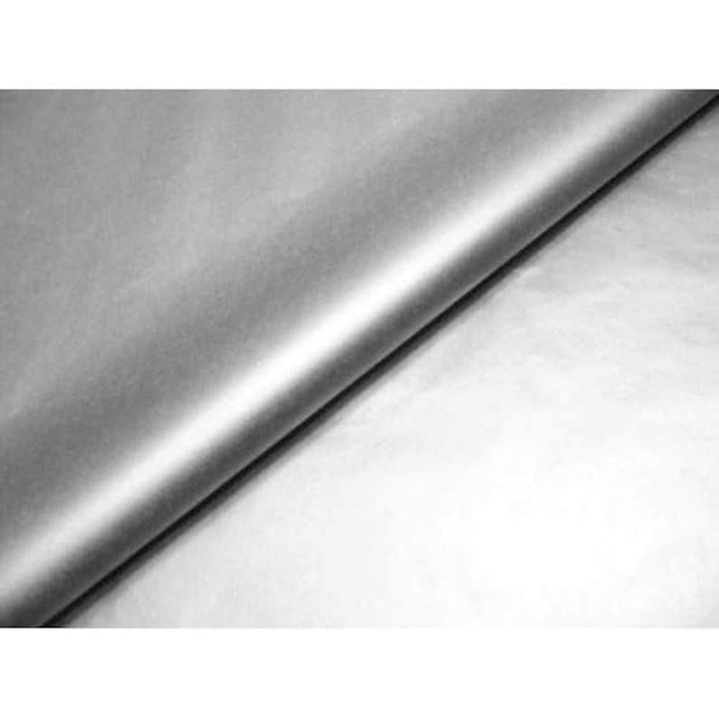 Metallic Silver Tissue Wrapping Paper 75 X 50cm 10 Pack Etsy UK