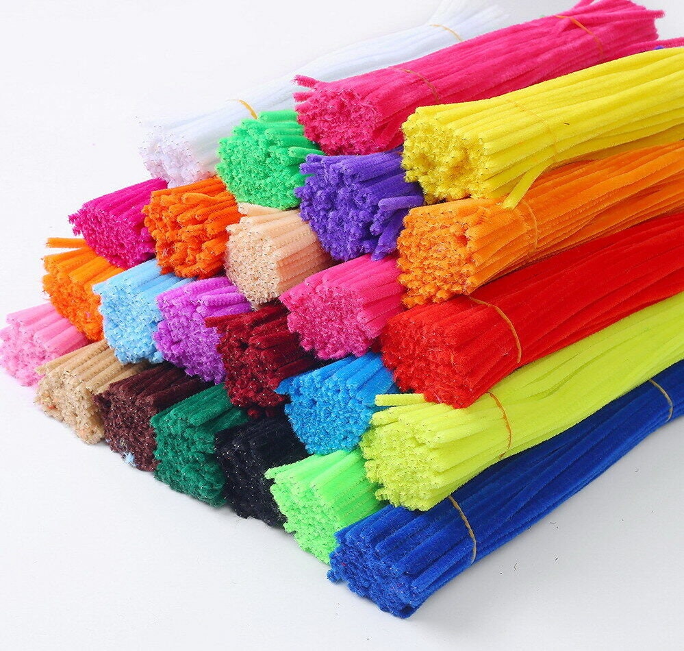 160 Pieces White Pipe Cleaners, Christmas Craft Pipe Cleaners, Pipe Cleaners  Chenille Stem, Pipe Cleaners Bulk, Art Pipe Cleaners for Creative Home  Decoration Supplies Arts and Crafts Project 