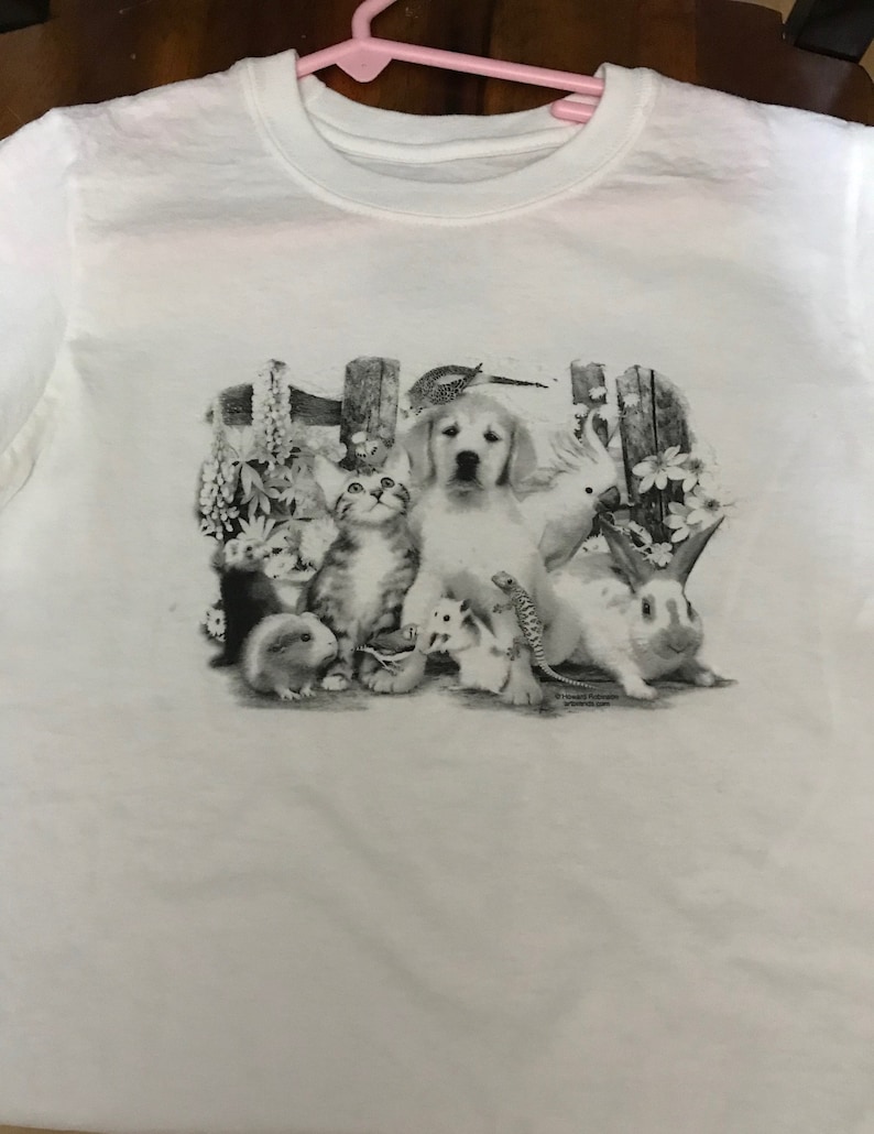 Pet Party Color ~ KIDS ~ Changing T-Shirt ~ Solar Transfer Youth
