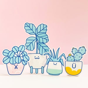 Plantas perennes - Matte Sticker Pack