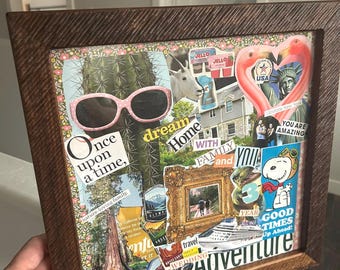 Scalloped Walnut Picture Frame – Available in 6x4 and 12x12