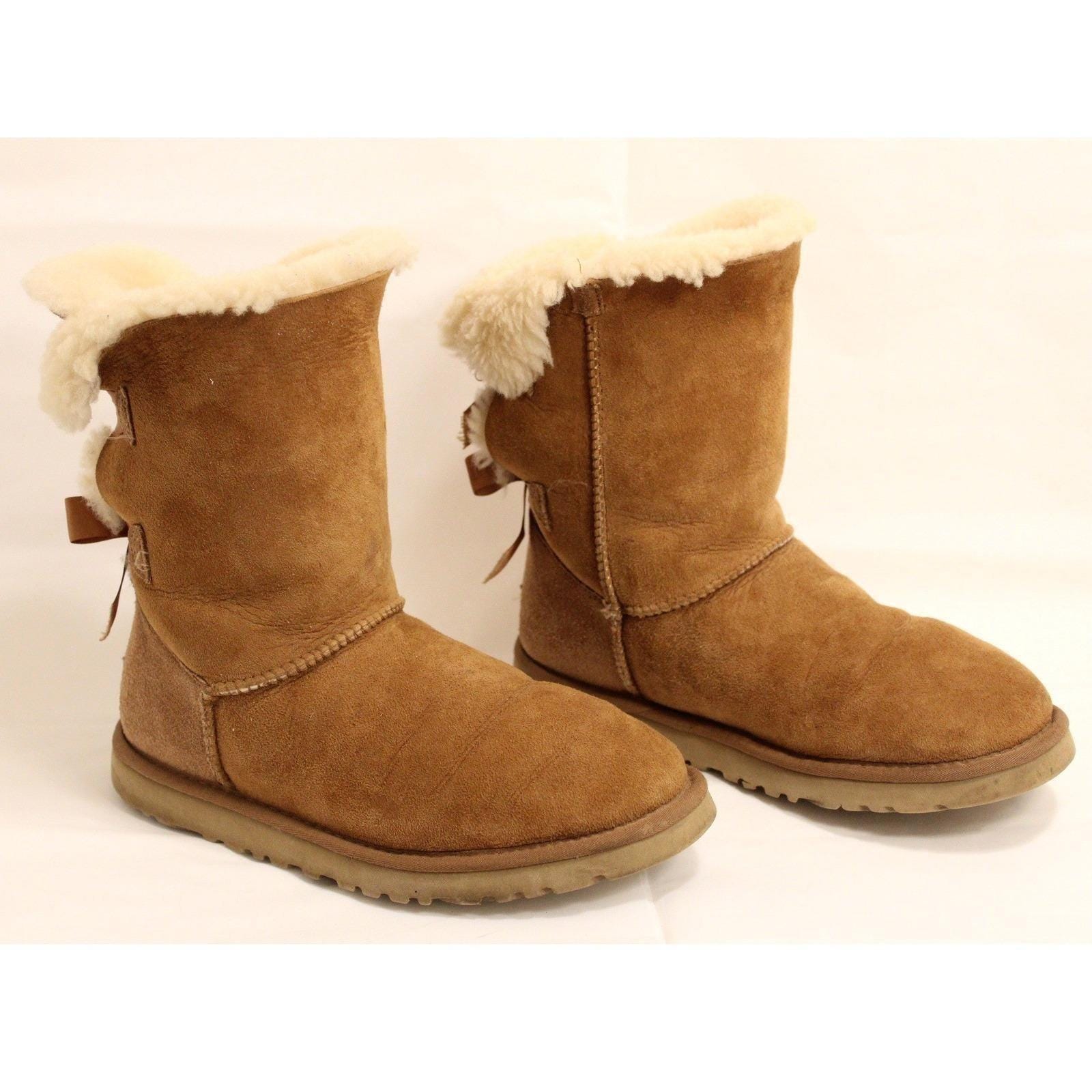 Ugg Australia “Graham” Brown Ankle Boots with Buckle - Size 8 Ugg Boots Women - Etsy main image 4