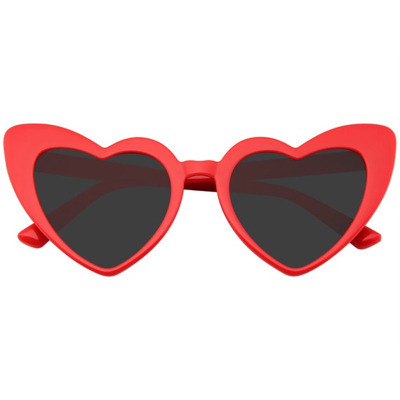 Emblem Eyewear Cat Eye Womens Fashion Mod Super Cat Heart | Etsy