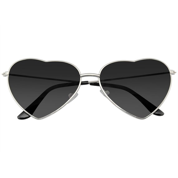 Emblem Eyewear - Metal Frame Heart Shape Sunglass… - image 3