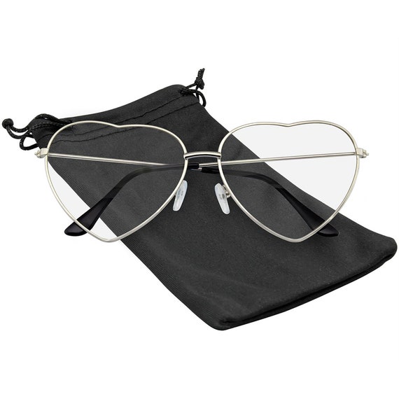 Emblem Eyewear - Metal Frame Heart Shape Sunglass… - image 8
