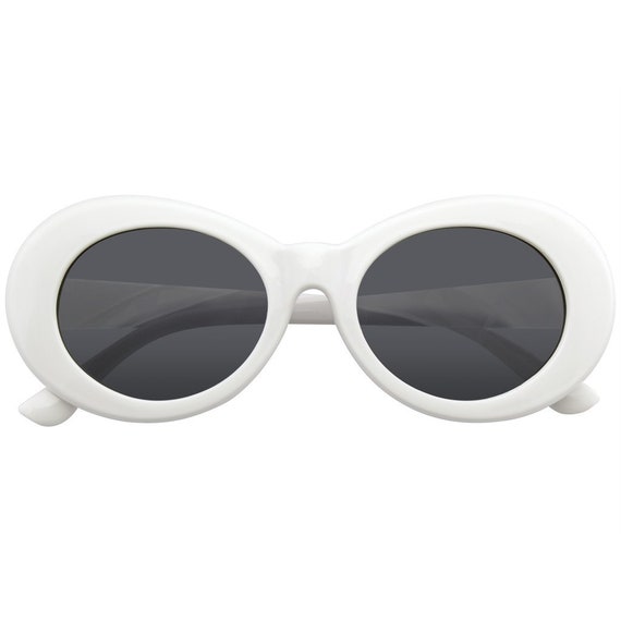 Emblem Eyewear - Retro Round Oval Clout Glasses R… - image 2