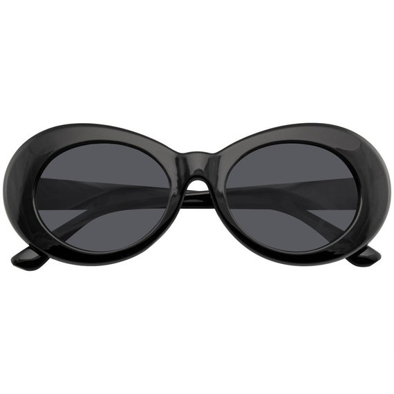 Emblem Eyewear - Retro Round Oval Clout Glasses R… - image 5