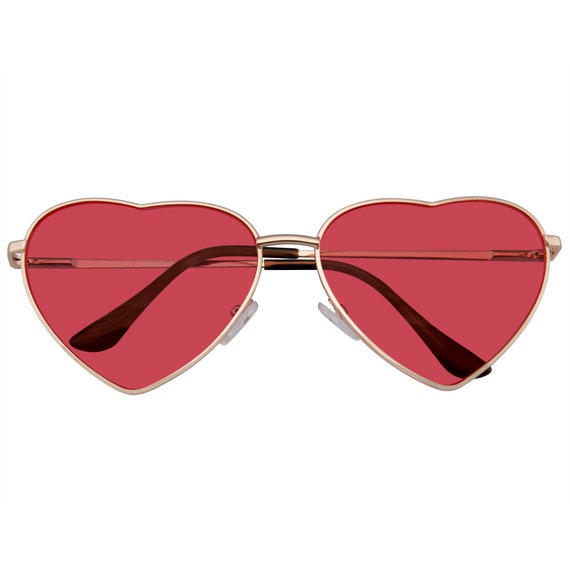 Emblem Eyewear - Heart Shaped Sunglasses Retro Fes