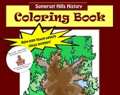 20% OFF - Somerset Hills History Coloring Book