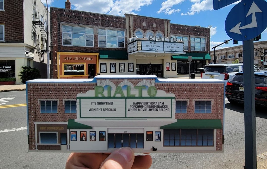 Westfield NJ Rialto Theater Collectible C.1922 Etsy
