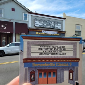 Bernardsville Cinema Anniversary Collectible
