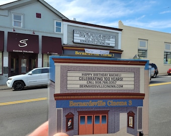 Bernardsville Cinema Anniversary Collectible