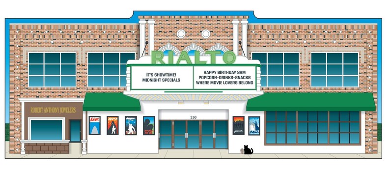 Rialto Theater Westfield Collectible c.1922 image 3