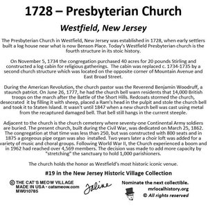 Westfield NJ Church Collectible c1728 image 3