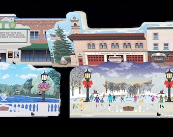 Westfield NJ  5 Bundle Special Village Keepsakes