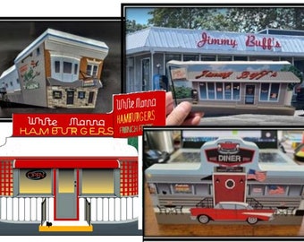 Foodie NJ BUNDLE: 4 New Jersey Eateries Jimmy Buffs, Krug's White Manna & NJ Diner
