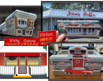 BUNDLE: 4 New Jersey Eateries Jimmy Buffs, Krug's White Manna & NJ Diner