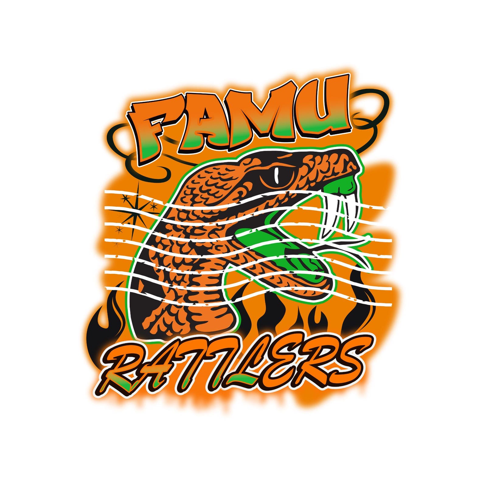 Famu Shirt Design Png | Florida A&M U PNG File | Famu Rattlers Shirt ...