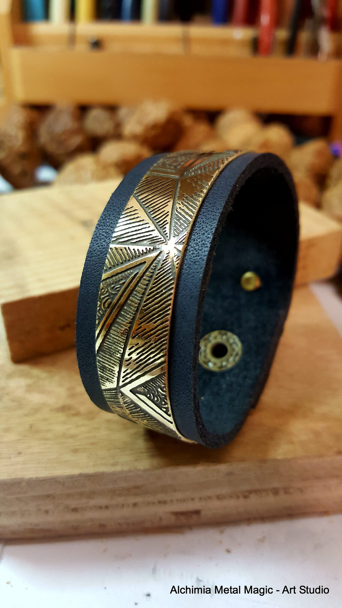 Metal Brass Sheet Geometric Pattern Etched Oxidized Brass | Etsy