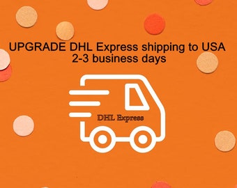 Upgrade DHL Express to USA/Canada/Europe - additional fee 28 USD only