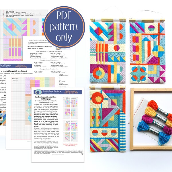 Long Stitch Needlepoint Patterns Etsy