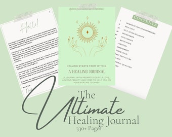 Healing Journal Prompt Book | Digital Download