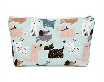 Dog Accessory Pouch, Make Up Bag, Zipper, Diabetic Bag, Pencil Case, Coin Purse