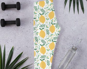 Lemon Pattern Leggings