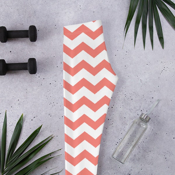 Chevron Panel Skate Legging
