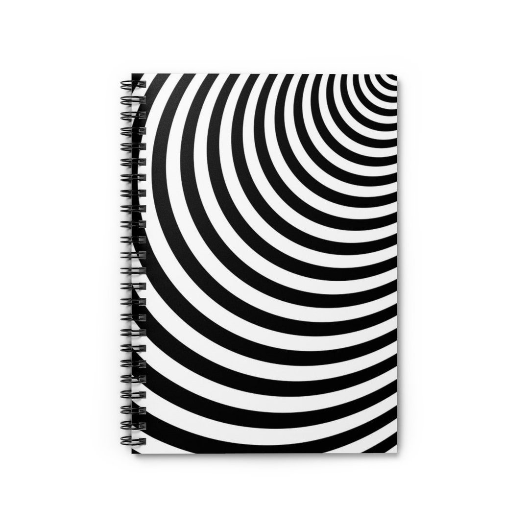 Spiral Notebook 8x6, Writing Journal, Notepad, Food Journal, Cute