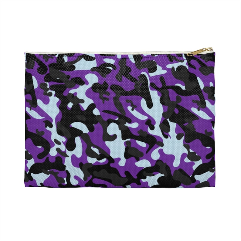 Zipper Pouch Pencil Case Camouflage Accessory Pouch Coin Purse