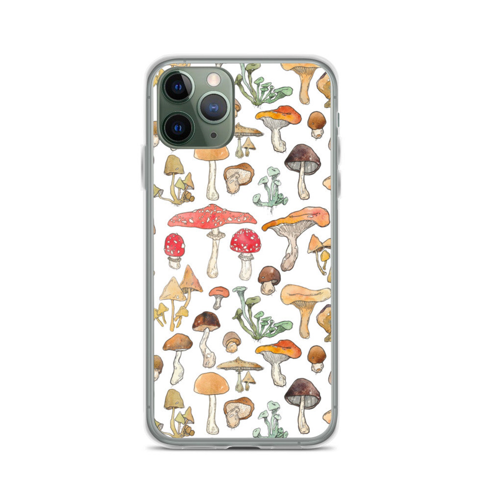 Mushroom iPhone Case Cute Phone Case Magic Mushroom | Etsy