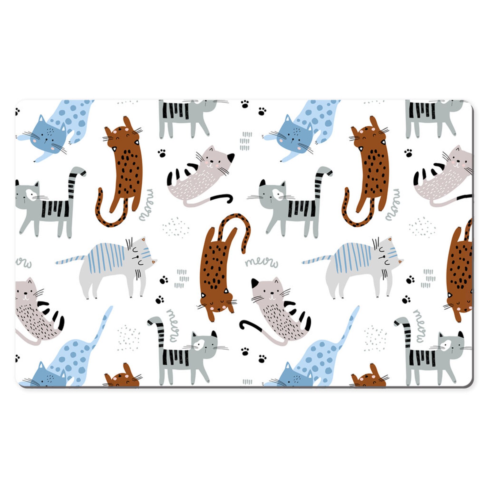 cat-desk-mat-keyboard-mat-desk-pad-tech-accessories-large-etsy