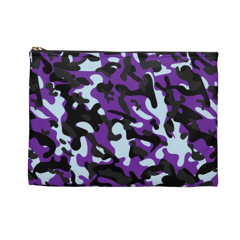 Zipper Pouch Pencil Case Camouflage Accessory Pouch Coin Purse