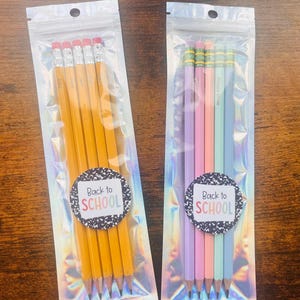 Personalized pencils, custom teacher pencils, engraved pencils, pastel pencils, personalized pencils for student, back to school gift