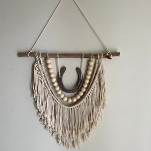 Equestrian Macrame wallhanging