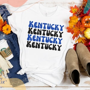 Kentucky Retro Game Day UK Wildcats Unisex Short Sleeve Tee