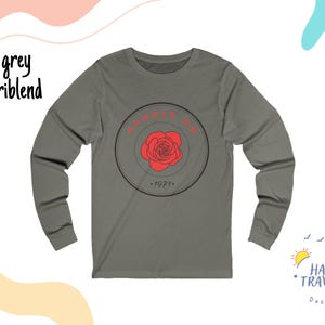 Ramble On Rose Long Sleeve Tee, Grateful Dead Shirt image 4