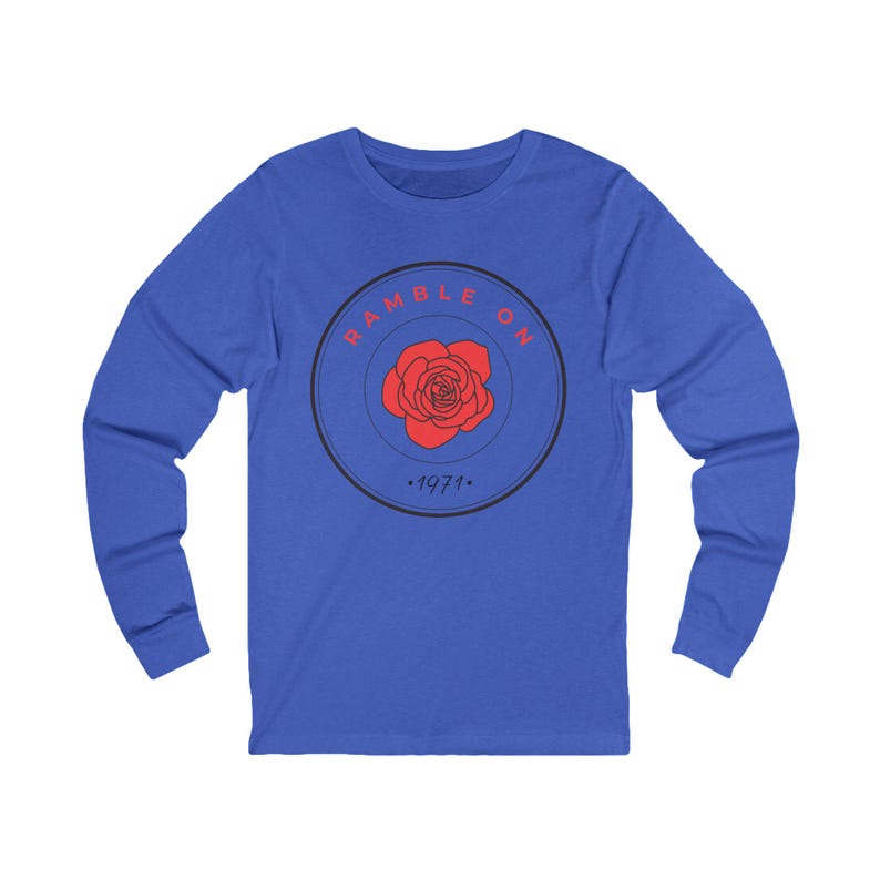 Ramble On Rose Long Sleeve Tee, Grateful Dead Shirt image 5