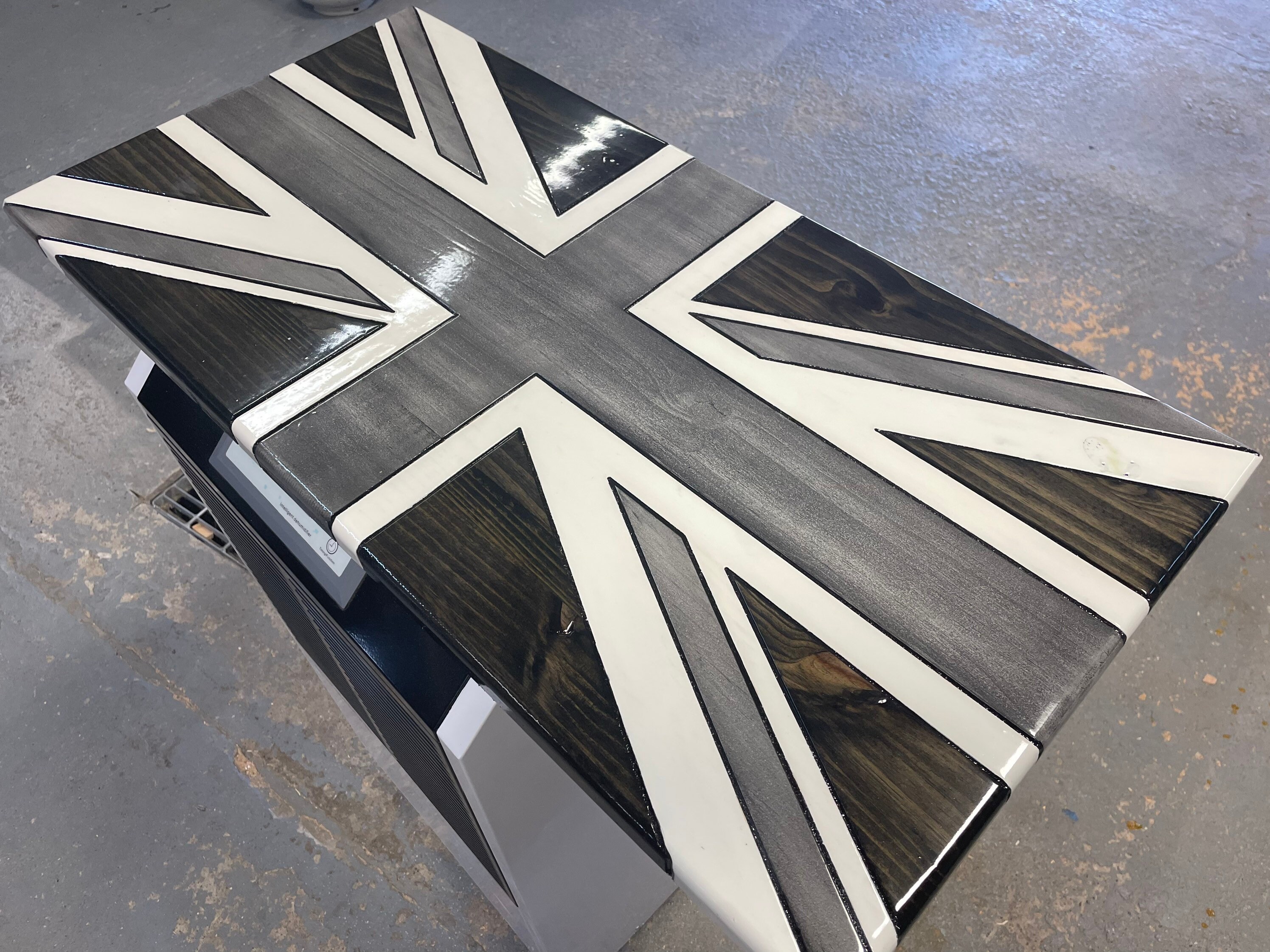 Union Jack Wooden Flag Union Flag United Kingdom Wooden Flag Etsy