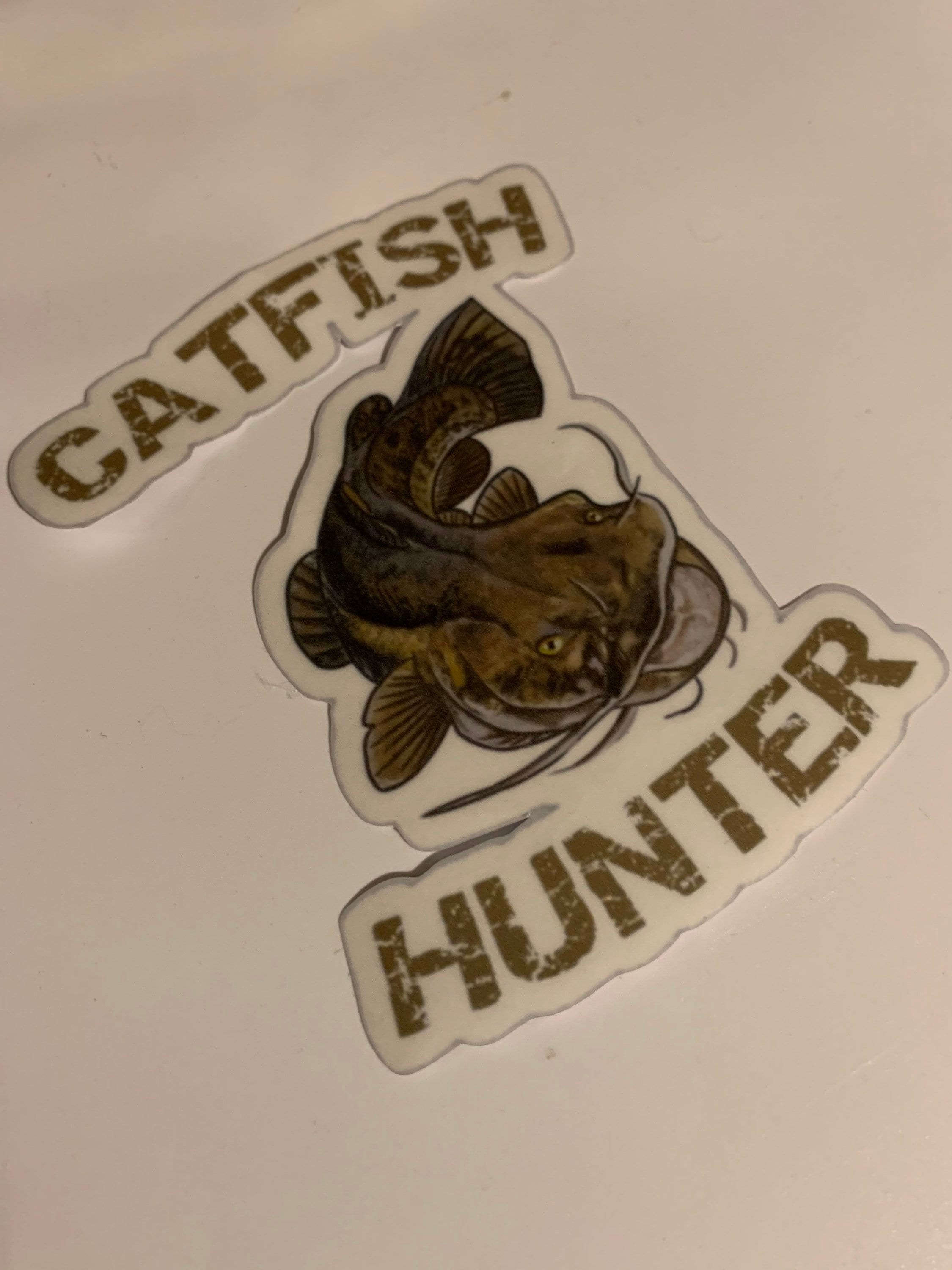 Catfish Hunter Decal Etsy