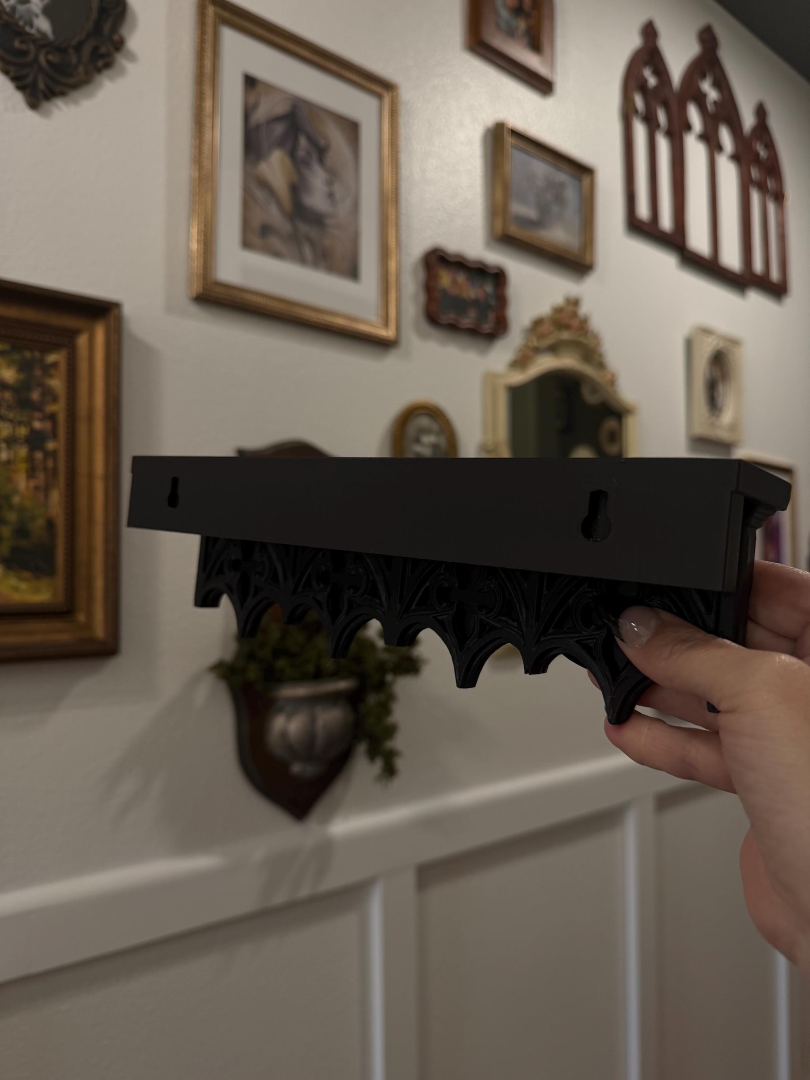 Cathedral Wall Shelf | Vintage Inspired | Goth \ Alt Decor | Kayla Lynn ...