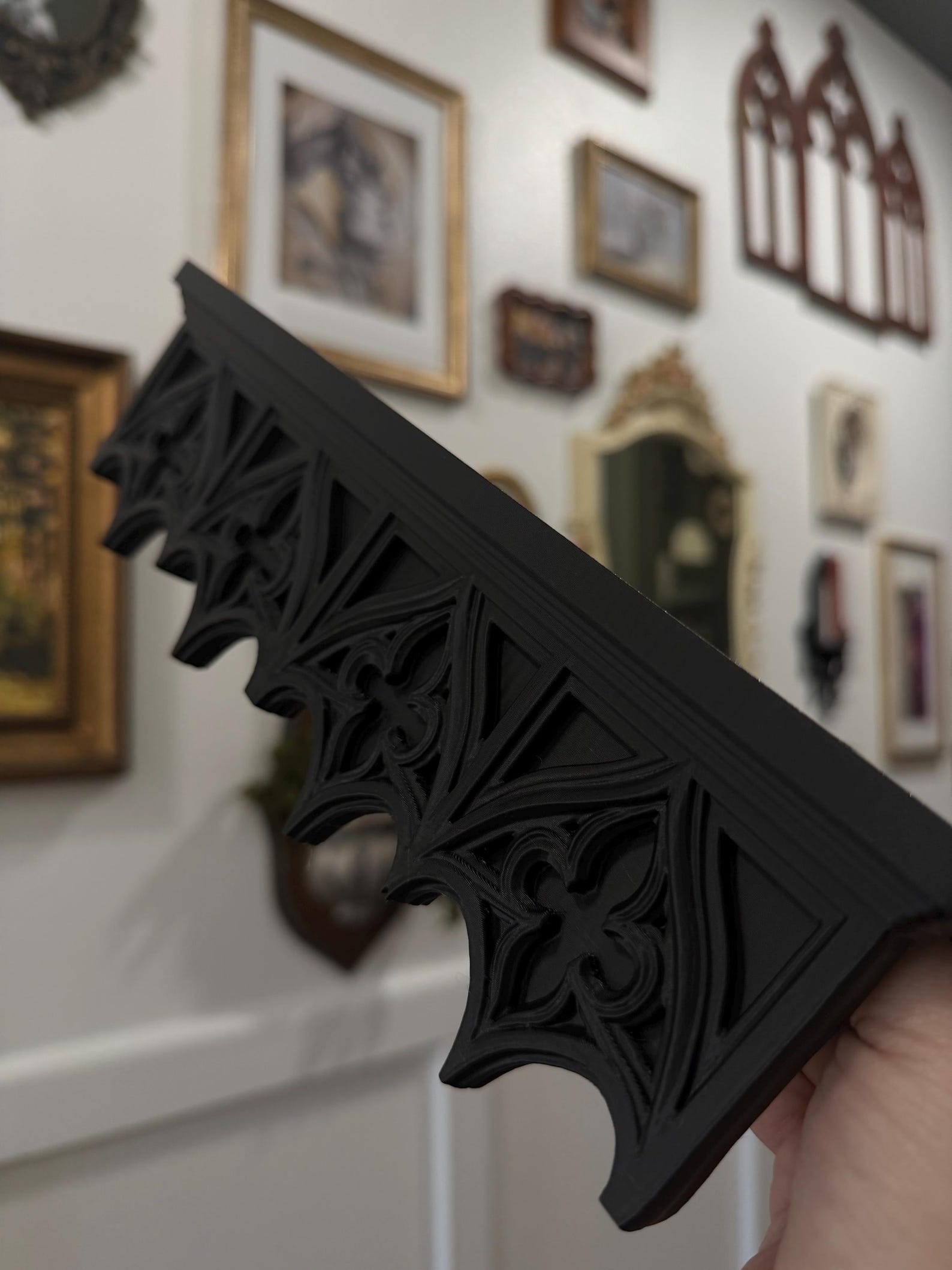 Cathedral Wall Shelf | Vintage Inspired | Goth \ Alt Decor | Kayla Lynn ...